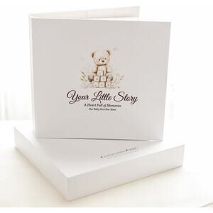 Baby Memory Book, Gender Neutral Baby Book for New and Expectant Parents